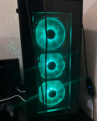 Pc GAMING alte prestazioni completo monitor