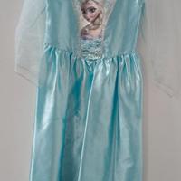 Vestito principessa Elsa bimba 5 anni