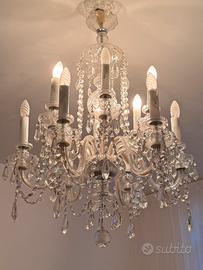Lampadario in cristallo