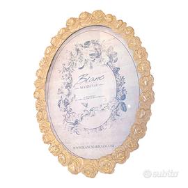 Porta foto ovale Blanc Mariclò