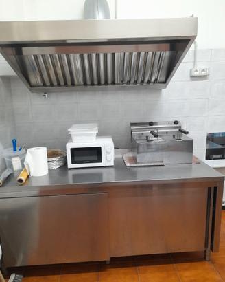 Arredamento inox per cucina peofessionale