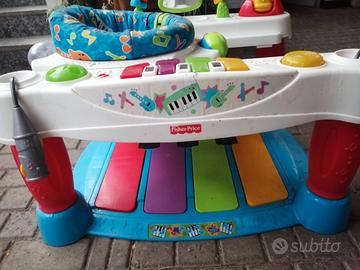 Pianoforte primopassi - pianola girello Fisher pr