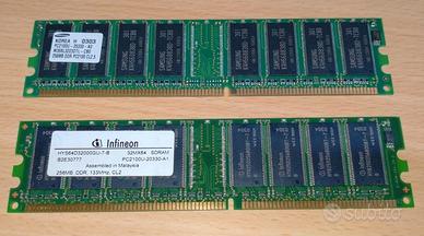 memoria ddr 256 mb
