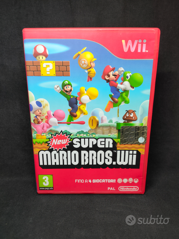 New Super Mario Bros Wii ITA, usato usato  Roma