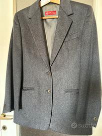Giacca cachemire 100% grigia taglia L