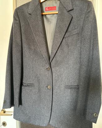 Giacca cachemire 100% grigia taglia L
