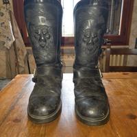 stivali in pelle   uomo 