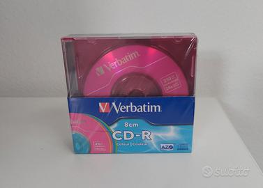 Verbatim Mini CD‑R 8cm colorati VINTAGE sigillati