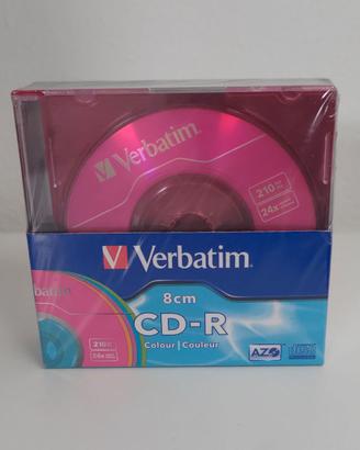 Verbatim Mini CD‑R 8cm colorati VINTAGE sigillati