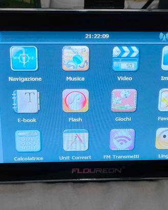 Navigatore GPS Europa e tablet 