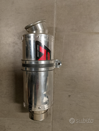 Silenziatore per moto