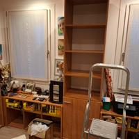 armadio grande più libreria 