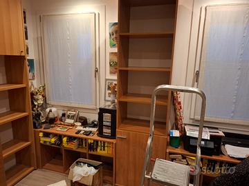 armadio grande più libreria 