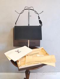 Borsa pochette Accessories Vuitton pelle Epi nera