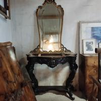 consolle con specchio 