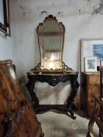 consolle con specchio 