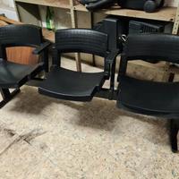 5 panche ufficio o sala d attesa 