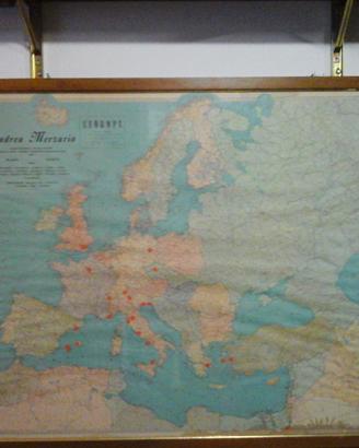 carta geografica dell'Europa