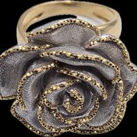 ANELLO FIORE ORO