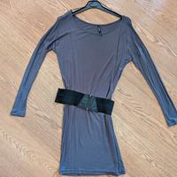vestito Bershka grigio taglia s