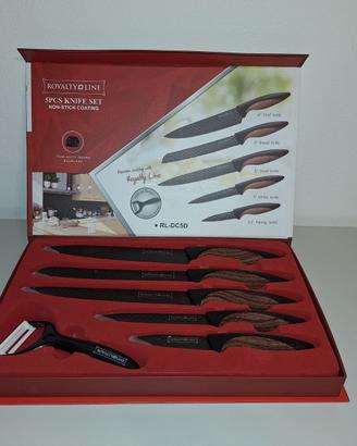 Set 5 coltelli e pela patate
