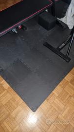 Mattonelle tatami palestra 30 x 30 x 1,2