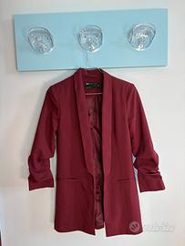 Blazer ASOS DESIGN rosso bordeaux elegante