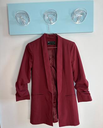 Blazer ASOS DESIGN rosso bordeaux elegante