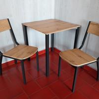 tavolo + 2 sedie