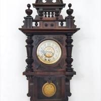 176195 Antico orologio a pendolo Gustav Becker