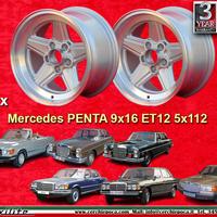 2 pz cerchi Mercedes Penta 9x16 ET12 5x112