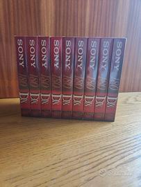 Videocassette vergini Sony 180 DX