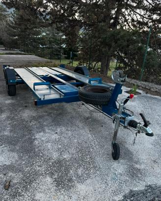 Rimorchio Auto Sassa Rollbar 1000kg