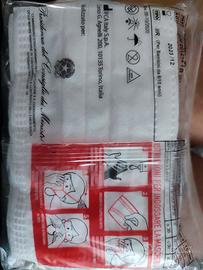 19 confezioni di mascherine 6-10 anni FCA