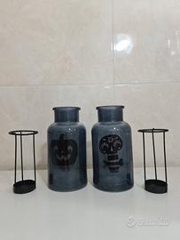 Halloween porta candele lanterne nuove