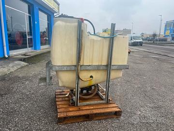 botte per diserbo da 6 quintali senza archi