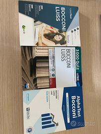 Libri preparazione test ammissione Luiss Bocconi