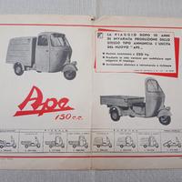 Pubblicità Ape Piaggio
