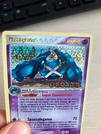 Carta Pokemon Metagross - Ex Deoxys Holofoil.