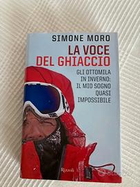 Libro La voce del ghiaccio di Simone Moro