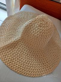 cappello modello rafia nuovo 