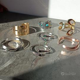 STOCK 7 Bracciali Rigidi Rose Gold/Silver ✨ NUOVI