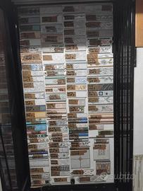Listelli  in ceramica  decorati lisci o in rilievo