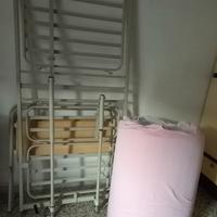 letto per disabili  più  materasso 
