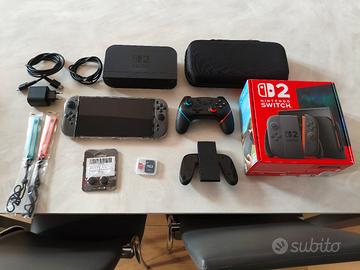 Nintendo Switch 2 Nuova + Accessori