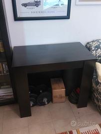tavolo console allungabile nero