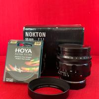 Voigtlander 50mm f/1.1 Nokton per Leica M-mount