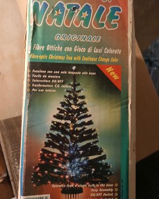 Albero Natale piccolo Luce Led integrate base