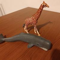 Capodoglio e giraffa Schleich
