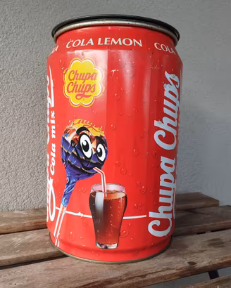 Latta espositore Chupa Chups Cola Vintage